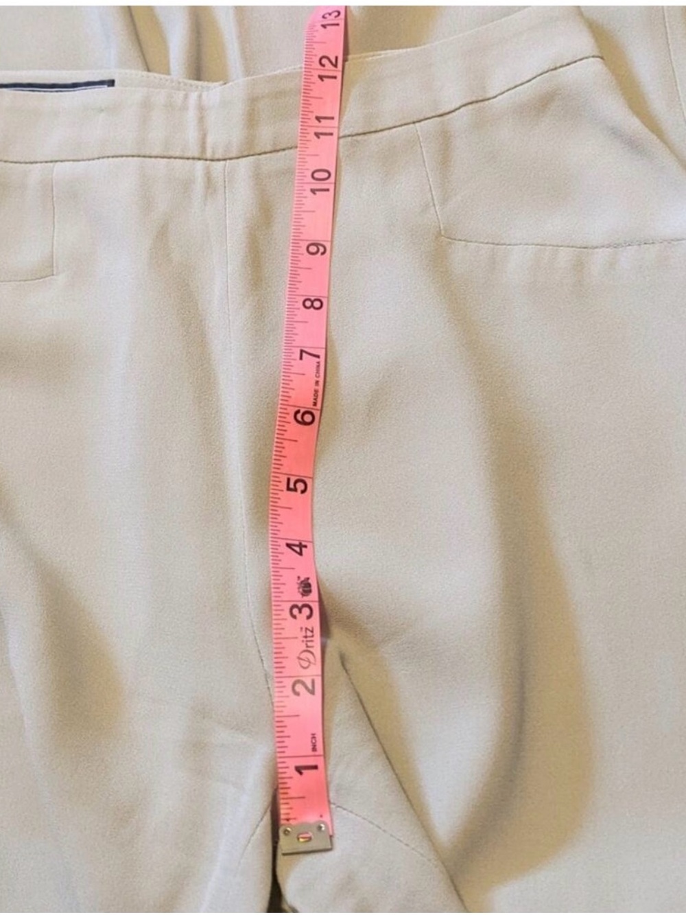 ✨💎BURBERRYS💎✨Wide-Leg Dress Pants - Beige Size 2P - Picture 11 of 11